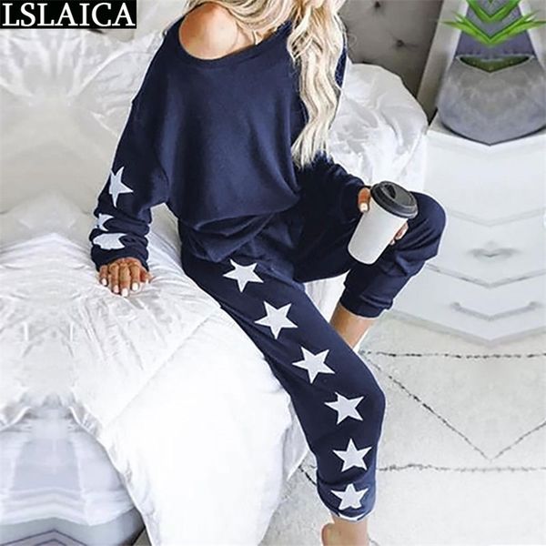 fashion 2 piece set women long sleeve &long pants casual pentagram print streetwear two slim sport s 210515, White
fashion 2 piece set women long sleeve &long pants casual pentagram print streetwear two slim sport s 210515, White