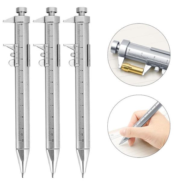 ballpoint pens 6pcs verniercaliper ballpointpen black/blue ink student multi-purpose tool 0-100mm type gel pen 1.0mm rollerball stationery, Blue;orange
ballpoint pens 6pcs verniercaliper ballpointpen black/blue ink student multi-purpose tool 0-100mm type gel pen 1.0mm rollerball stationery, Blue;orange