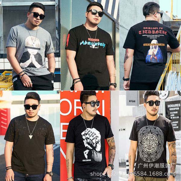 summer new mens short-sleeved t-shirt miscellaneous tail fashion brand large size mens stall supply t-shirt clothes wholesale, White
summer new mens short-sleeved t-shirt miscellaneous tail fashion brand large size mens stall supply t-shirt clothes wholesale, White