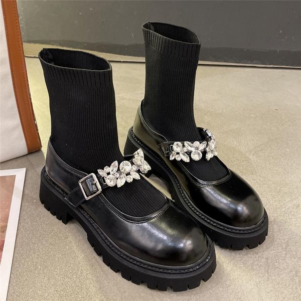 boots 2021 women ankle sock combat chunky platform crystal lady warm lolita cute short booties girls winter brogues shoes, Black
boots 2021 women ankle sock combat chunky platform crystal lady warm lolita cute short booties girls winter brogues shoes, Black