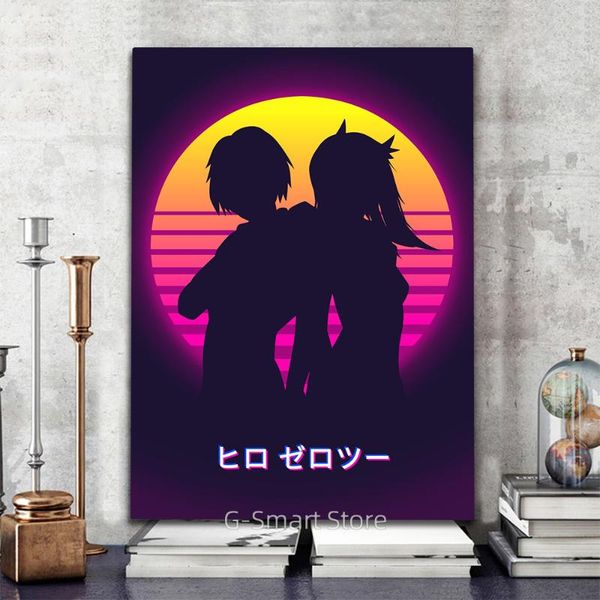 paintings classic anime series darling in the franxx posters retro canvas poster prints home decor room decoration painting wall sticker
paintings classic anime series darling in the franxx posters retro canvas poster prints home decor room decoration painting wall sticker