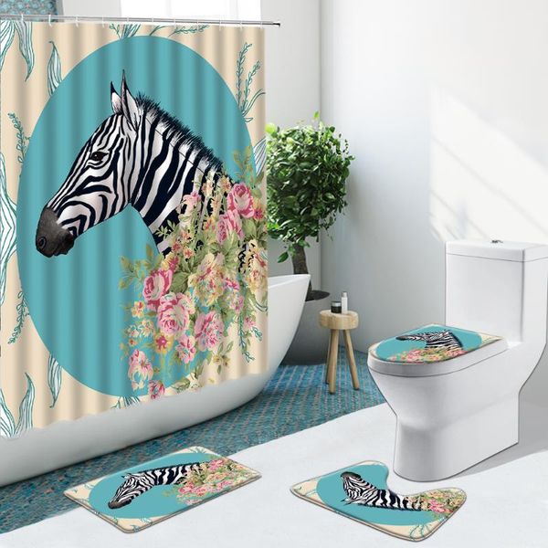 shower curtains black white animal zebra flower steed bathroom set curtain non-slip rugs flannel carpet toilet cover with hooks bath mat
shower curtains black white animal zebra flower steed bathroom set curtain non-slip rugs flannel carpet toilet cover with hooks bath mat