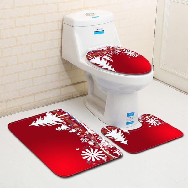 bath mats 3pcs 1set mat for toilet anti slip bathroom carpet xmas doormat rugs wc lid cover year's decoration
bath mats 3pcs 1set mat for toilet anti slip bathroom carpet xmas doormat rugs wc lid cover year's decoration