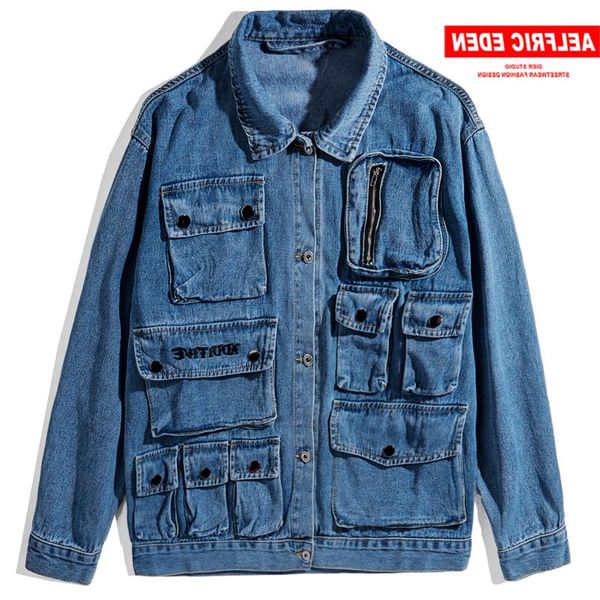 men's jackets vintage multi pockets mens casual denim 2021 fashion harajuku streetwear male hip hop oversized coats, Black;brown
men's jackets vintage multi pockets mens casual denim 2021 fashion harajuku streetwear male hip hop oversized coats, Black;brown