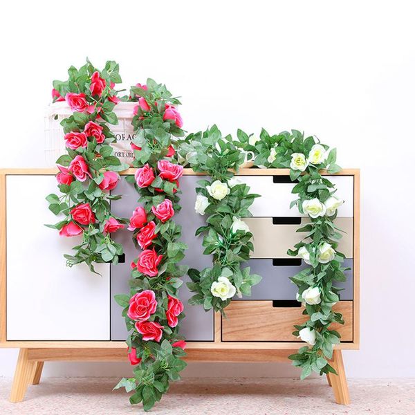 decorative flowers & wreaths simulation flower rose vine wedding decoration living room pography props fake
decorative flowers & wreaths simulation flower rose vine wedding decoration living room pography props fake