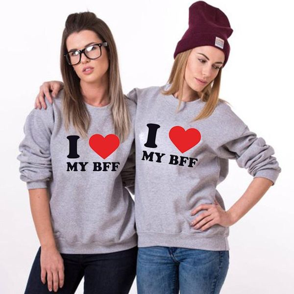 women's hoodies & sweatshirts sweatshirt friend matching loose fit fleece jumper i love my bff red heart for adults sister, Black
women's hoodies & sweatshirts sweatshirt friend matching loose fit fleece jumper i love my bff red heart for adults sister, Black