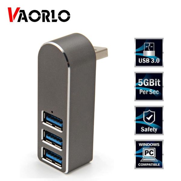 hubs vaorlo 3-port usb3.0 hub rotating usb aluminum alloy splitter adapter is for laphigh-speed transmission
hubs vaorlo 3-port usb3.0 hub rotating usb aluminum alloy splitter adapter is for laphigh-speed transmission