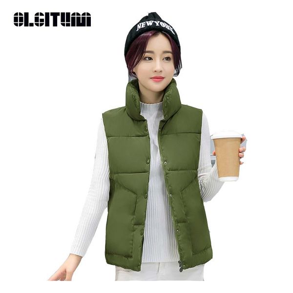 women's vests olgitum 2021 fashoin women sleeveless jacket winter ultralight vest female slim windproof warm waistcoat ve055, Black;white
women's vests olgitum 2021 fashoin women sleeveless jacket winter ultralight vest female slim windproof warm waistcoat ve055, Black;white