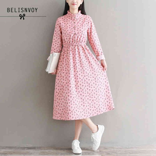 mori girl robe femme spring autumn pink sweet dress vestidos women long sleeve cherry printed vintage corduroy dresses 210520, Black;gray
mori girl robe femme spring autumn pink sweet dress vestidos women long sleeve cherry printed vintage corduroy dresses 210520, Black;gray