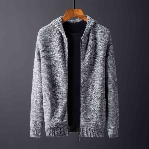 sweater knit 2021 autumn hooded ted cardigan men wear fashion casual personalized men's, White;black
sweater knit 2021 autumn hooded ted cardigan men wear fashion casual personalized men's, White;black