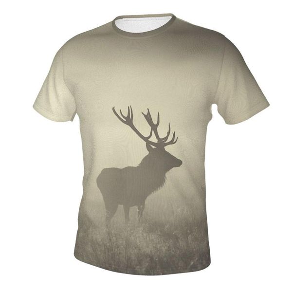 the deer 2021 men and women's casual short-sleeved fashion 3d printed street trend fun all-around t-shirt men's t-shirts, White;black
the deer 2021 men and women's casual short-sleeved fashion 3d printed street trend fun all-around t-shirt men's t-shirts, White;black