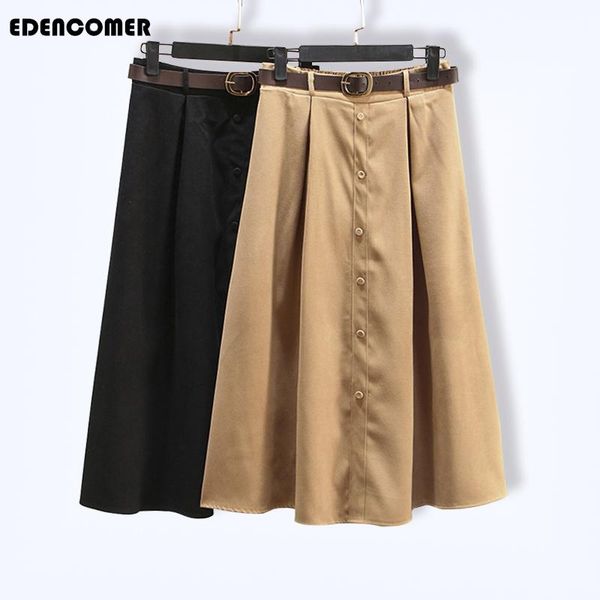 skirts large-size women's mid-length thickened skirt in autumn and winter 2021 transparent plus size womens jupe femme, Black
skirts large-size women's mid-length thickened skirt in autumn and winter 2021 transparent plus size womens jupe femme, Black