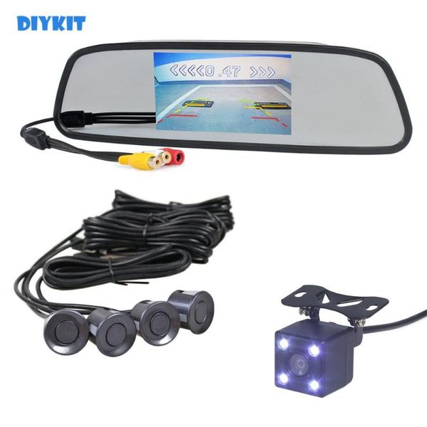 car rear view cameras& parking sensors diykit 5inch mirror monitor video radar 4 + x led camera assistance system
car rear view cameras& parking sensors diykit 5inch mirror monitor video radar 4 + x led camera assistance system