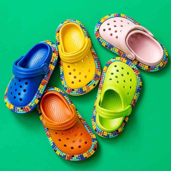 boy beach kids colorful casual children rainbow sandals girl fashion slides outdoor eva garden shoes c0308, Black;red
boy beach kids colorful casual children rainbow sandals girl fashion slides outdoor eva garden shoes c0308, Black;red