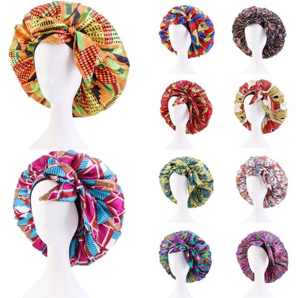 beanie/skull caps 1pcs woman bandana hat with printed ribbon satin night sleep cap hair bonnet head cover turban wrap care fashion, Blue;gray
beanie/skull caps 1pcs woman bandana hat with printed ribbon satin night sleep cap hair bonnet head cover turban wrap care fashion, Blue;gray