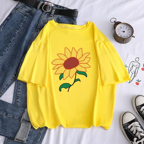 men's t-shirts summer sunflower t-shirt tie dye loose art retro harajuku style oversized tees short sleeve and women's, White;black
men's t-shirts summer sunflower t-shirt tie dye loose art retro harajuku style oversized tees short sleeve and women's, White;black