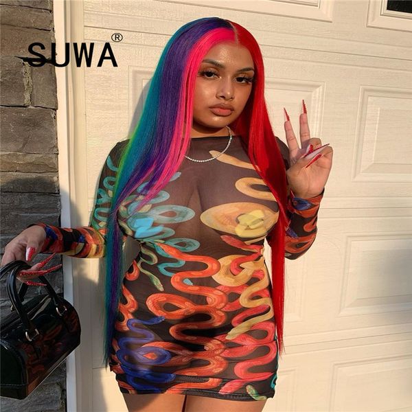 see through mesh tie dye dresses woman party night club o neck long sleeve ladies bodycon mini trendy chic wholesale clothing 210525, Black;gray
see through mesh tie dye dresses woman party night club o neck long sleeve ladies bodycon mini trendy chic wholesale clothing 210525, Black;gray