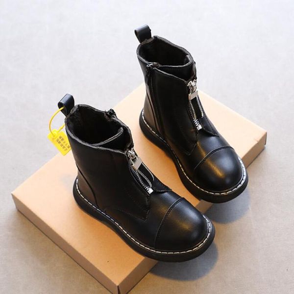 boots kids long fashion designer black pu leather boys girls autumn boot front zipper mid-calf chic children winter flat shoes, Black;grey
boots kids long fashion designer black pu leather boys girls autumn boot front zipper mid-calf chic children winter flat shoes, Black;grey