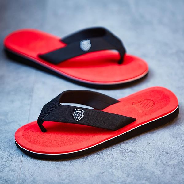 slippers men shoes arrival summer flip flops beach sandals anti-slip zapatos hombre casual wholesale, Black