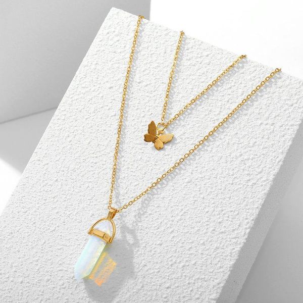 pendant necklaces kissme cute little butterfly unique columnar necklace for women gold color layered alloy chains fashion jewelry, Silver
pendant necklaces kissme cute little butterfly unique columnar necklace for women gold color layered alloy chains fashion jewelry, Silver