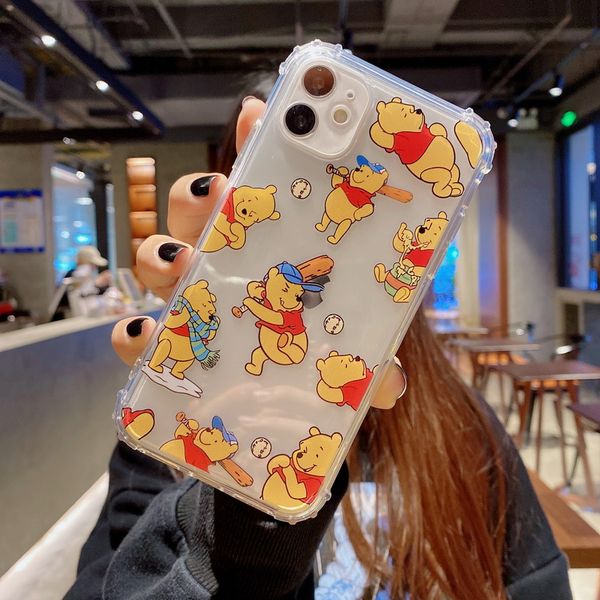cartoon bear pattern transparent phone cases for iphone 12 11 pro promax x xs max 7 8 plus shockproof protect cover
cartoon bear pattern transparent phone cases for iphone 12 11 pro promax x xs max 7 8 plus shockproof protect cover