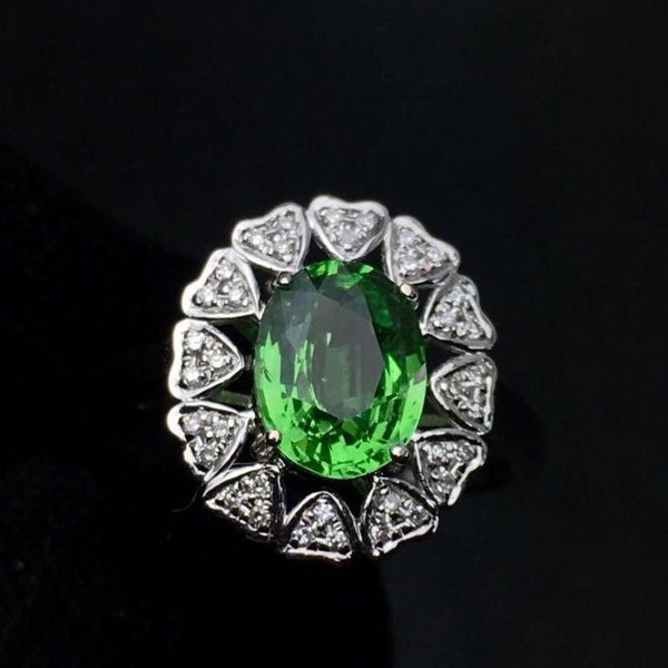 cluster rings tsavorite ring fine jewelry real 18 k gold natural unheat 1.5ct gemstones tsavorites female wedding, Golden;silver
cluster rings tsavorite ring fine jewelry real 18 k gold natural unheat 1.5ct gemstones tsavorites female wedding, Golden;silver