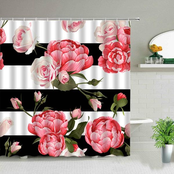 shower curtains beautiful flower series pink flowers peach blossom valentine's day curtain bathroom personality home decoration
shower curtains beautiful flower series pink flowers peach blossom valentine's day curtain bathroom personality home decoration