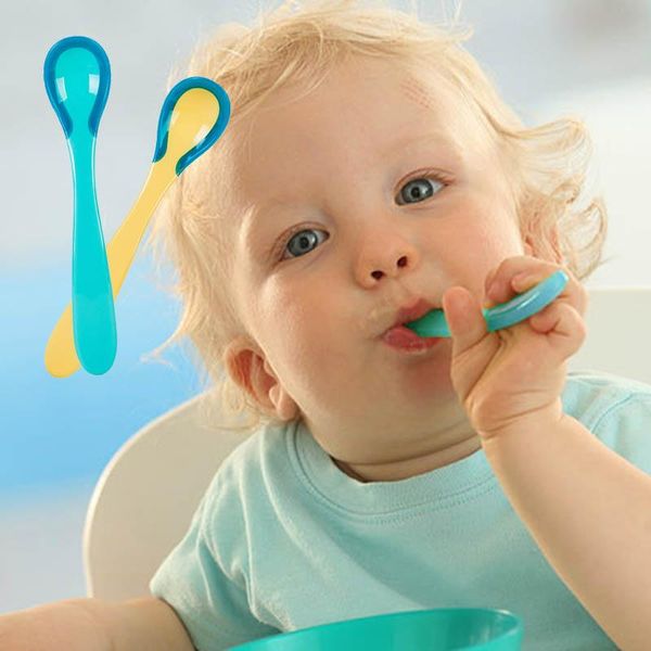 cups, dishes & utensils solid color temperature sensing spoon baby self feeding smooth edge safety silicone tableware training non-slip infa
cups, dishes & utensils solid color temperature sensing spoon baby self feeding smooth edge safety silicone tableware training non-slip infa