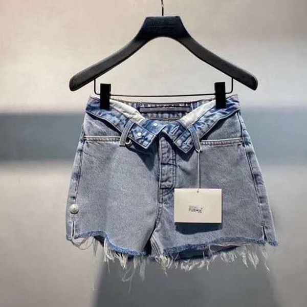 alexander aw high waist turn-up frayed edge denim shorts wide-leg pants washed ladies short jeans women, Blue
alexander aw high waist turn-up frayed edge denim shorts wide-leg pants washed ladies short jeans women, Blue