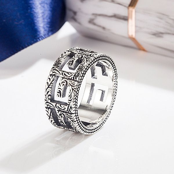design jewelry 925 double square pattern ancient wide hollow thai silver couple ring
design jewelry 925 double square pattern ancient wide hollow thai silver couple ring