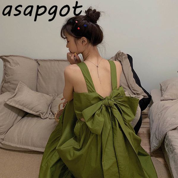 sleeveless spaghetti straps dress women fairy green retro square collar loose backless bow temperament slim sling vestidos 210429, Black;gray
sleeveless spaghetti straps dress women fairy green retro square collar loose backless bow temperament slim sling vestidos 210429, Black;gray