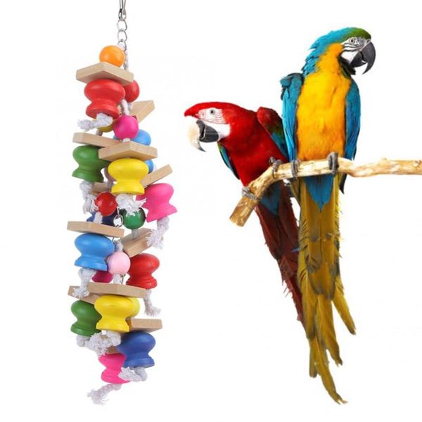 other bird supplies colorful wooden swing blocks food grade toys pets cages chewing playing for accessories
other bird supplies colorful wooden swing blocks food grade toys pets cages chewing playing for accessories