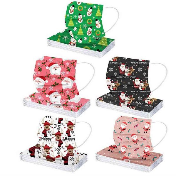 3 layer christmas print disposable mask men women 95% filtration efficiency dustproof prevention of iuenza face mouth masks
3 layer christmas print disposable mask men women 95% filtration efficiency dustproof prevention of iuenza face mouth masks