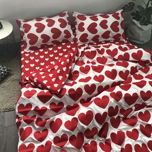 home textile girl kids 3/4pcs bedding set red heart duvet cover sheet pillowcase bed linens single king full sets
home textile girl kids 3/4pcs bedding set red heart duvet cover sheet pillowcase bed linens single king full sets