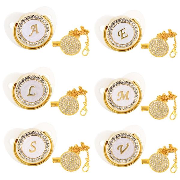 pacifiers# 0-12 months white baby pacifier bpa orthodontic dummy nipple silicone born soother with rhinestone holder drop
pacifiers# 0-12 months white baby pacifier bpa orthodontic dummy nipple silicone born soother with rhinestone holder drop