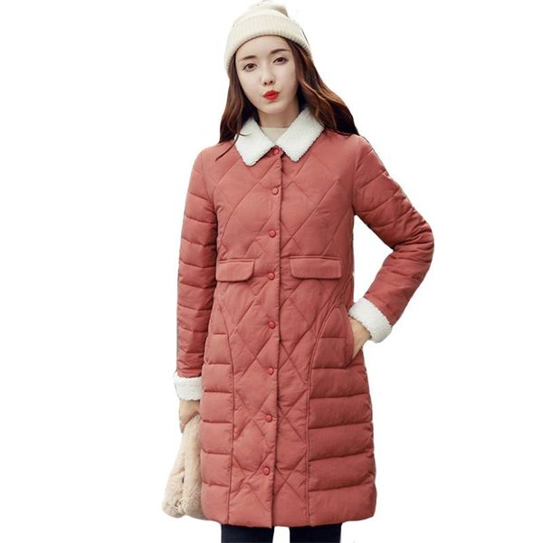 women's trench coats breasted buttons 2021 winter jacket women turn-down collar padded autumn long coat ladies parka chaqueta mujer inv, Tan;black
women's trench coats breasted buttons 2021 winter jacket women turn-down collar padded autumn long coat ladies parka chaqueta mujer inv, Tan;black
