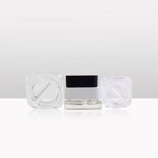 cube glass jar bottle 2 way divider square container jars for 1g 3.5g concentrate wax dab extract live resin sauce with childproof cap
cube glass jar bottle 2 way divider square container jars for 1g 3.5g concentrate wax dab extract live resin sauce with childproof cap