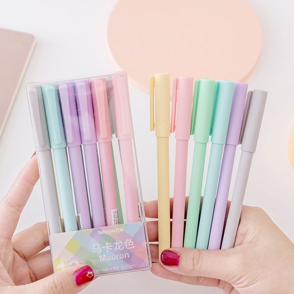 pens baitong stationery 1146 makaron neutral candy girl heart student 0.5 water black
pens baitong stationery 1146 makaron neutral candy girl heart student 0.5 water black