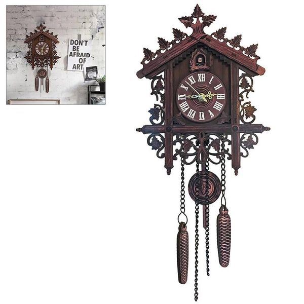 wall clocks vintage wood cuckoo clock hanging handcraft for home restaurant decoration
wall clocks vintage wood cuckoo clock hanging handcraft for home restaurant decoration
