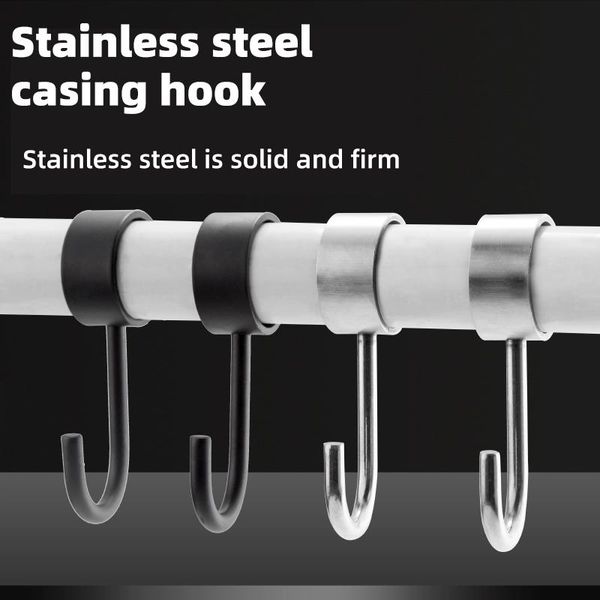 hangers & racks stainless steel round pipe fixed hook clothes drying rod sleeve windproof hole single adjustable
hangers & racks stainless steel round pipe fixed hook clothes drying rod sleeve windproof hole single adjustable