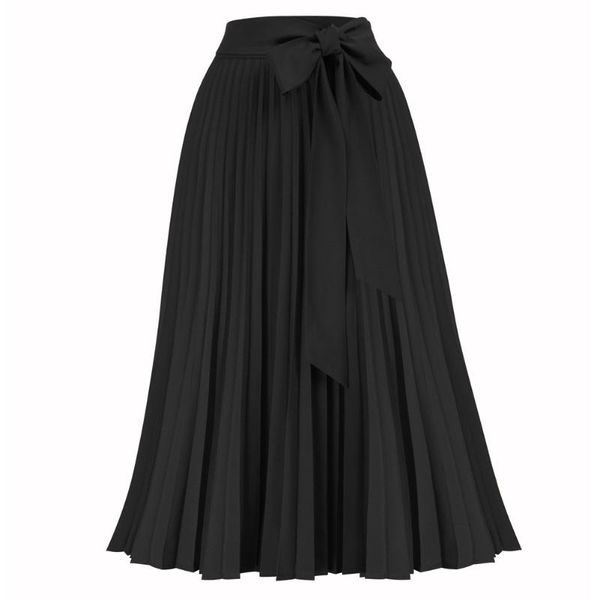 skirts kate kasin women pleated swing skirt high waist belt decorated solid color dance party elegant mid-calf flared a-line lady, Black
skirts kate kasin women pleated swing skirt high waist belt decorated solid color dance party elegant mid-calf flared a-line lady, Black