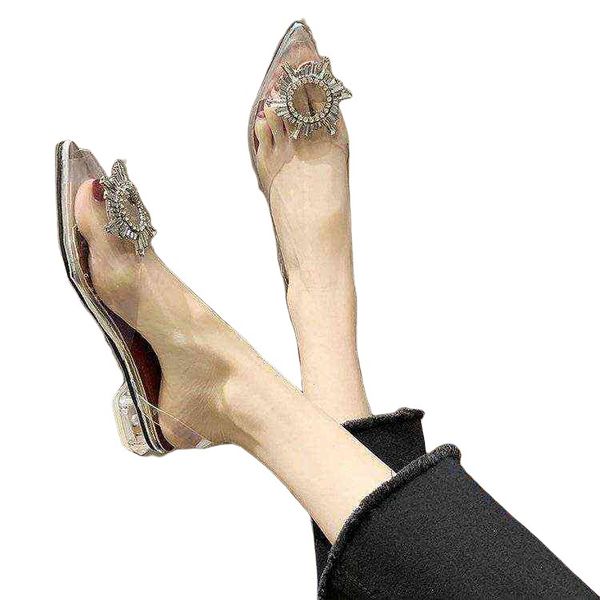 dress shoes high heels women's shoes baotou transparent sandals fairy wind girl summer thick heel net red celebrity one word belt, Black
dress shoes high heels women's shoes baotou transparent sandals fairy wind girl summer thick heel net red celebrity one word belt, Black