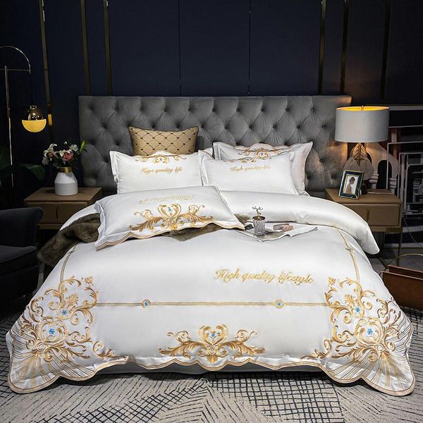 bedding sets luxury golden embroidery egyptian cotton white set king size duvet cover bed sheet linen pillowcases home textile
bedding sets luxury golden embroidery egyptian cotton white set king size duvet cover bed sheet linen pillowcases home textile