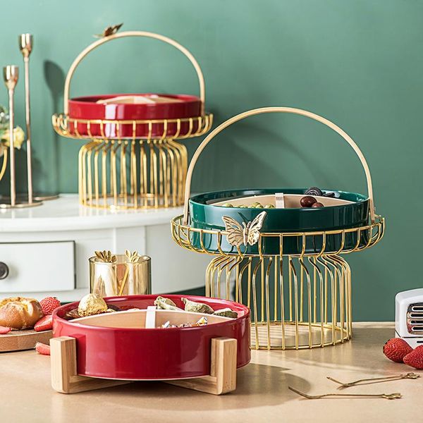 nordic light luxury ceramic fruit plate household modern snack red dried candy living room storage box dishes & plates
nordic light luxury ceramic fruit plate household modern snack red dried candy living room storage box dishes & plates