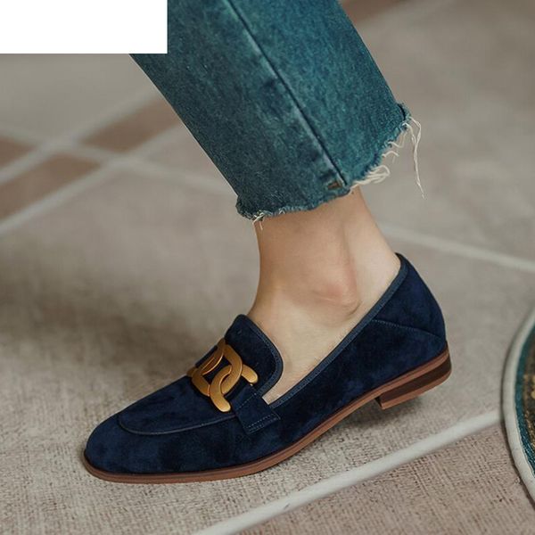 sandals 2021 flat kid suede round toe single shoes women deep mouth metal chain decor loafers female spring autumn comfort casual, Black
sandals 2021 flat kid suede round toe single shoes women deep mouth metal chain decor loafers female spring autumn comfort casual, Black