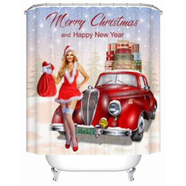 shower curtains christmas pin-up girl decor red retro car poster curtain fabric bathroom waterproof set
shower curtains christmas pin-up girl decor red retro car poster curtain fabric bathroom waterproof set