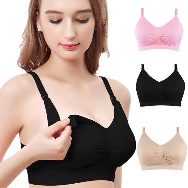maternity intimates breastfeeding bras nursing bra pregnant women quick release soutien gorge allaitement wire free, White
maternity intimates breastfeeding bras nursing bra pregnant women quick release soutien gorge allaitement wire free, White