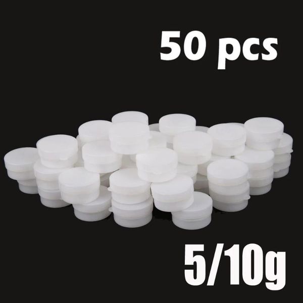 storage bottles & jars 50pcs 5/10g empty cosmetic jar makeup container round refillable face cream eyeshadow gel suncreen perfume pack box p
storage bottles & jars 50pcs 5/10g empty cosmetic jar makeup container round refillable face cream eyeshadow gel suncreen perfume pack box p