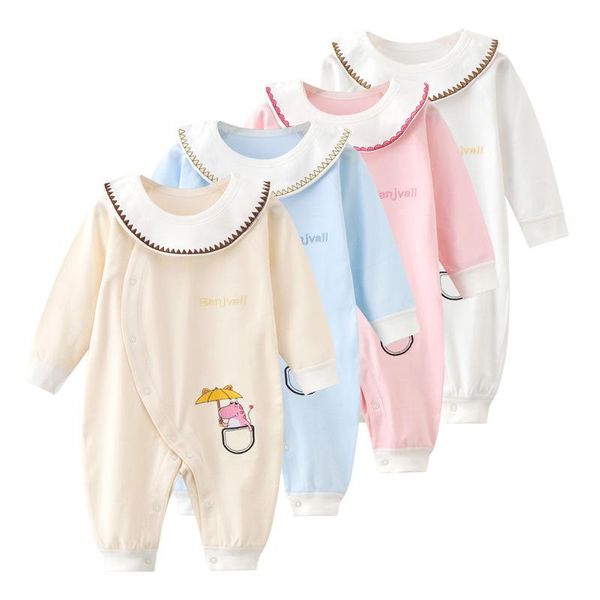 jumpsuits 6-24 months infant baby girl boy jumpsuit long sleeve soft cotton round neck rompers spring summer ykq111, Blue
jumpsuits 6-24 months infant baby girl boy jumpsuit long sleeve soft cotton round neck rompers spring summer ykq111, Blue