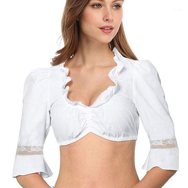 women's blouses & shirts german oktoberfest bavarian clothing suit small white shirt blouse for women
women's blouses & shirts german oktoberfest bavarian clothing suit small white shirt blouse for women